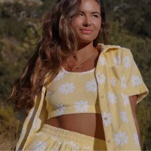 YLLW, OPPs a daisy extra small yellow daisy three-piece set Yellow